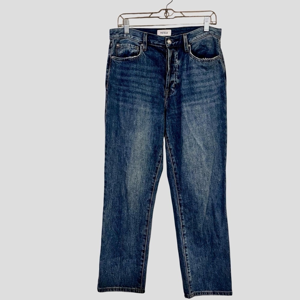 Pistola Charlie High Rise Straight Leg
Jeans Size 29 No Stretch - Picture 2 of 12